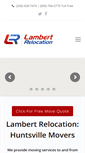 Mobile Screenshot of lambertrelocation.com